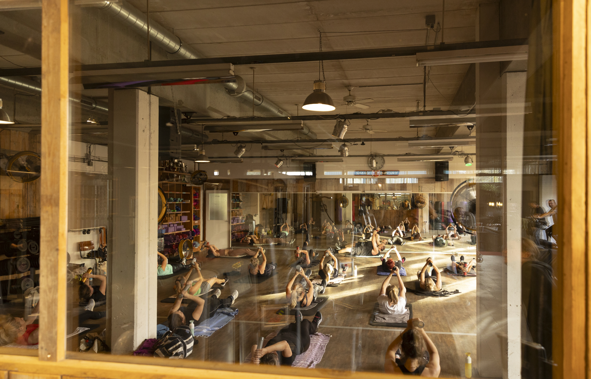 Aerobics bij Smile Sport in Haarlem